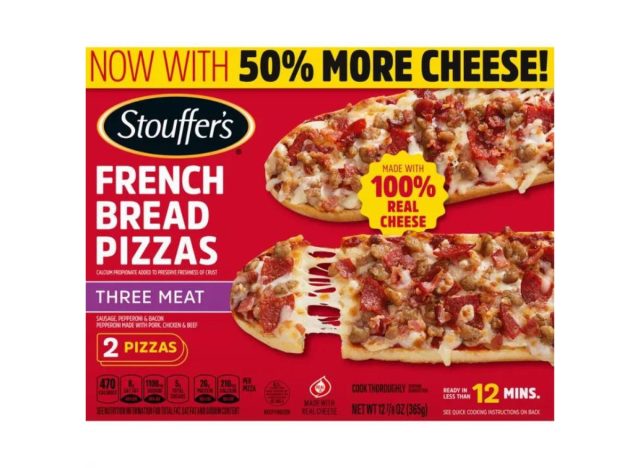 stouffers three meat frozen pizza