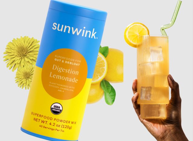 Sunwink digestion lemonade powder
