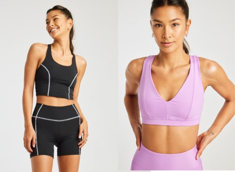 Year of Ours new activewear collection side-by-side
