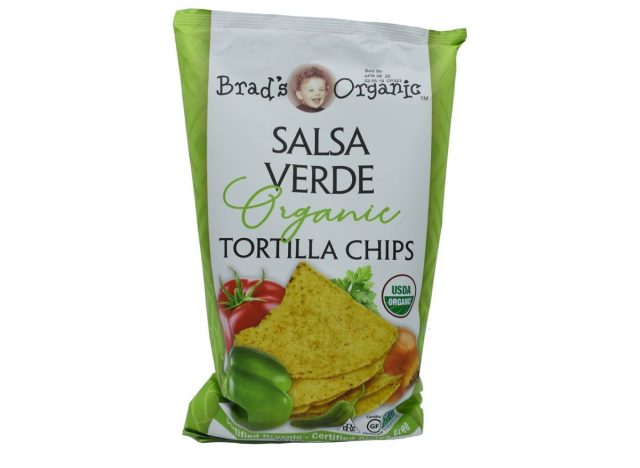Brad's Organic Salsa Verde Organic Tortilla Chips