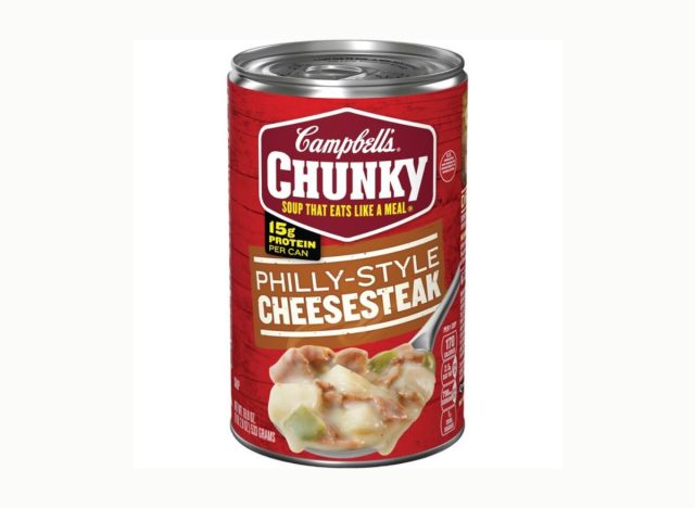 Campbell's Chunky Philly-Style Cheesesteak Soup