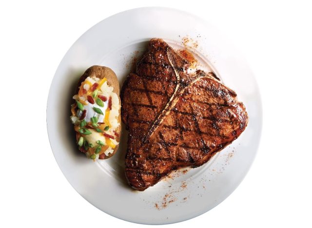 Claim Jumper's porterhouse