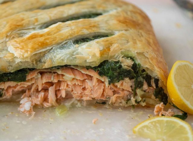 salmon en croute