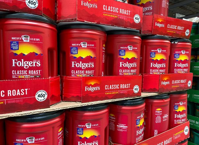 Folgers coffee grocery store