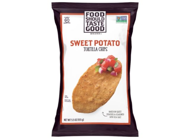 Food Should Taste Good Sweet Potato Tortilla Chips