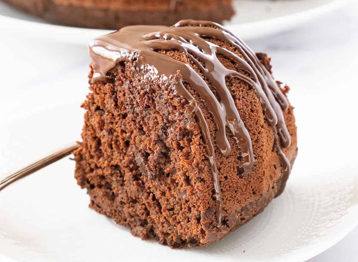 Chocolate Rose Bundt Cake - Kirbie's Cravings
