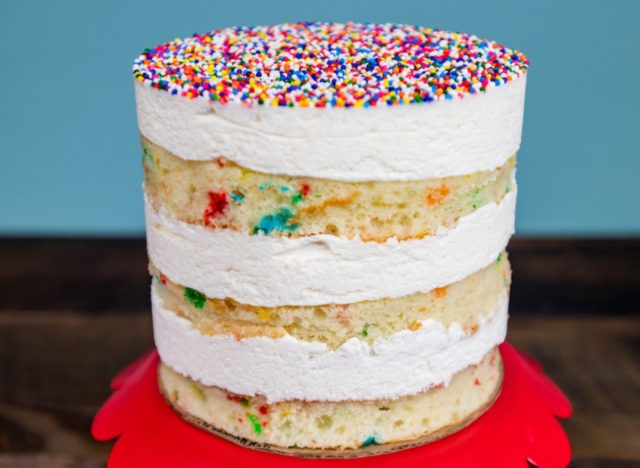 Healthy Whole Wheat Birthday Cake