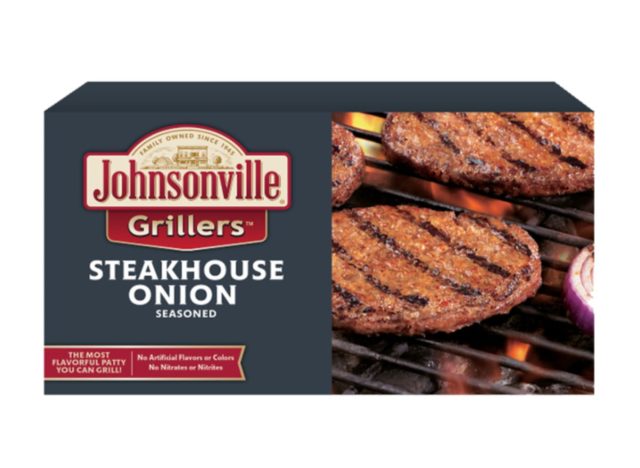 Johnsonville Grillers Steakhouse Onion Seasoned Patties