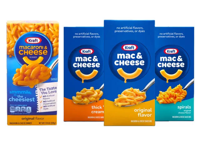 new Kraft Mac & Cheese