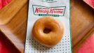 Krispy Kreme glazed donut napkin