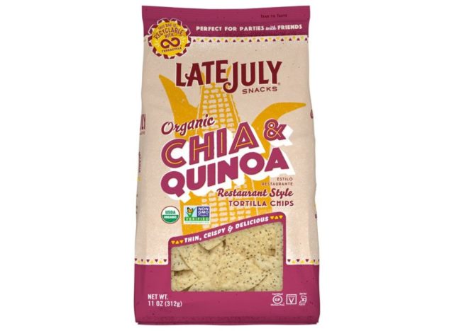 Late July Snacks Organic Chia & Quinoa Tortilla Chips