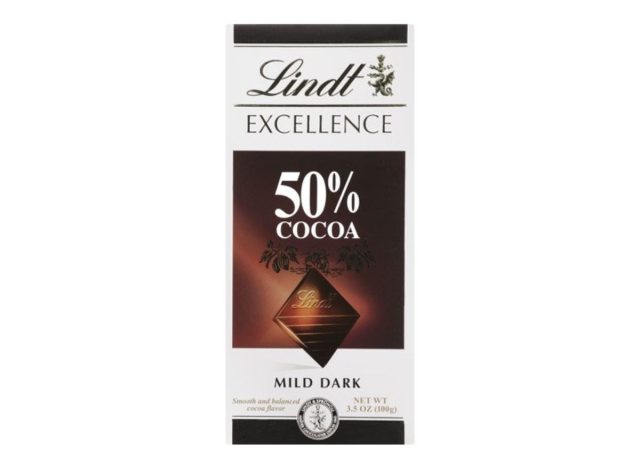 Lindt Excellence 50% Cocoa Mild Dark Chocolate Bars