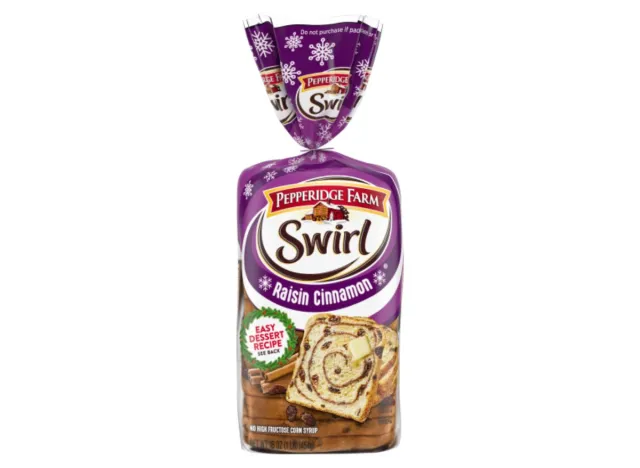 Pepperidge Farm, Raisin Swirl Bread