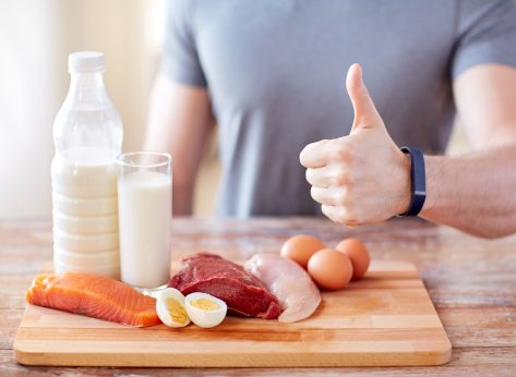 Thumbs up for protein