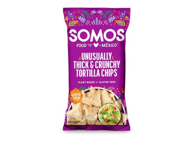 SOMOS Unusually Thick And Crunchy White Corn Tortilla Chips