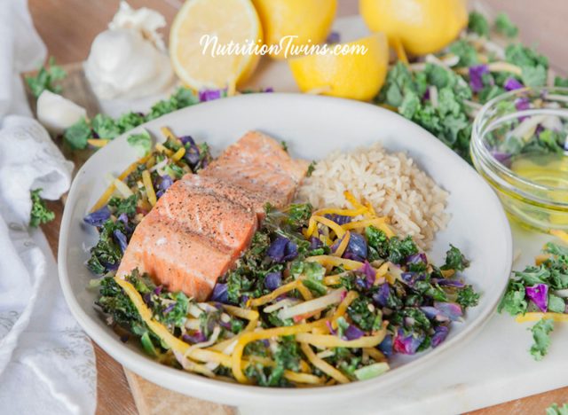 Sheet pan salmon