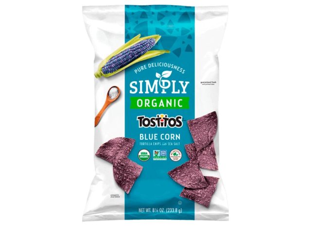 Simply TOSTITOS Organic Blue Corn Tortilla Chips