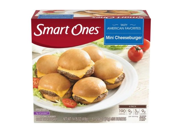 Smart Ones Mini Cheeseburgers