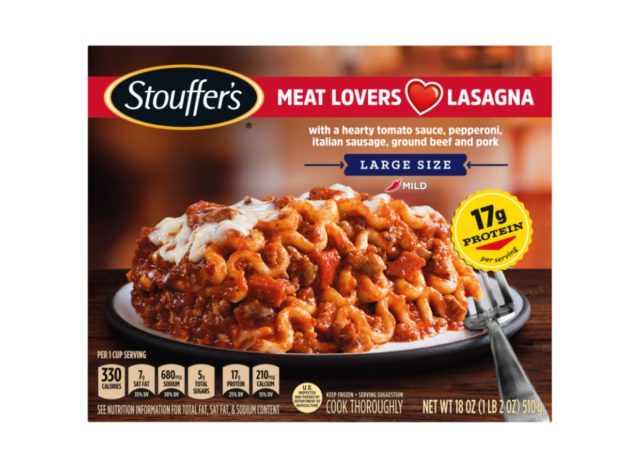 Stouffer's Meat Lovers Lasagna