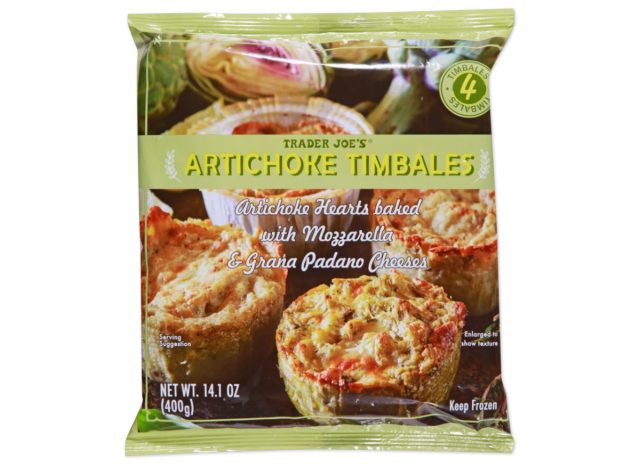 Trader Joe's Artichoke Timbales