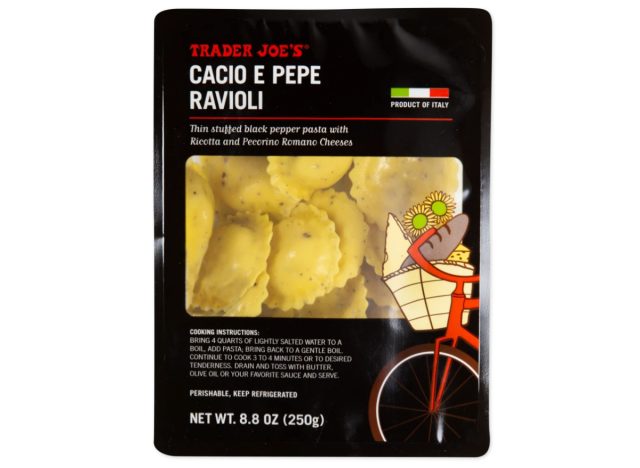 Trader Joe's Cacio and Pepe Ravioli