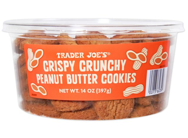 Trader Joe's Crispy Crunchy Peanut Butter Cookies