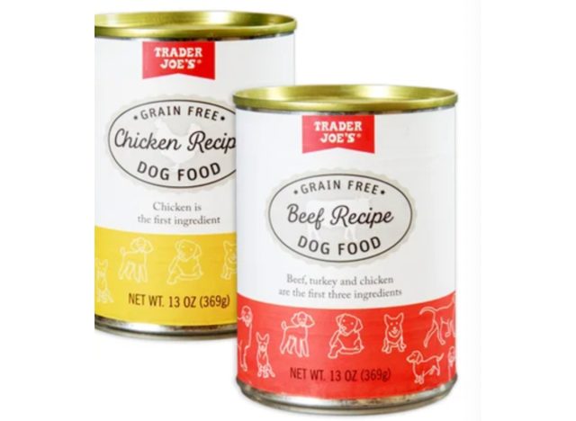 Trader Joe's discontinued dog food