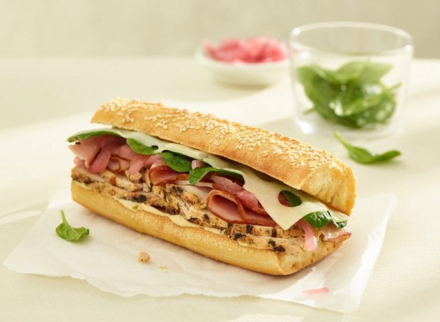 au bon pain cordon bleu sandwich