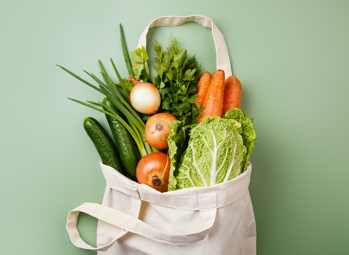 bag of vegetables