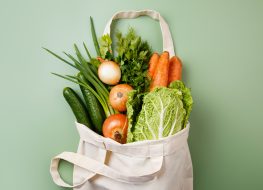 bag of vegetables