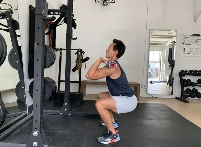 barbell front squat for rapid weight loss