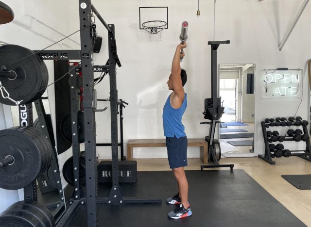 barbell overhead press