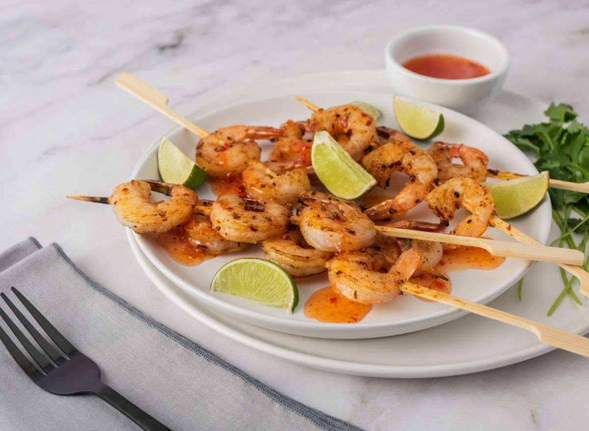 bbq shrimp skewers