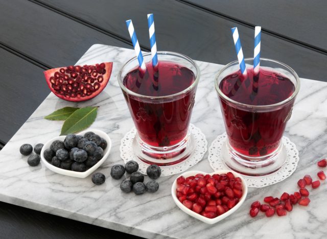 blueberry pomegranate juice