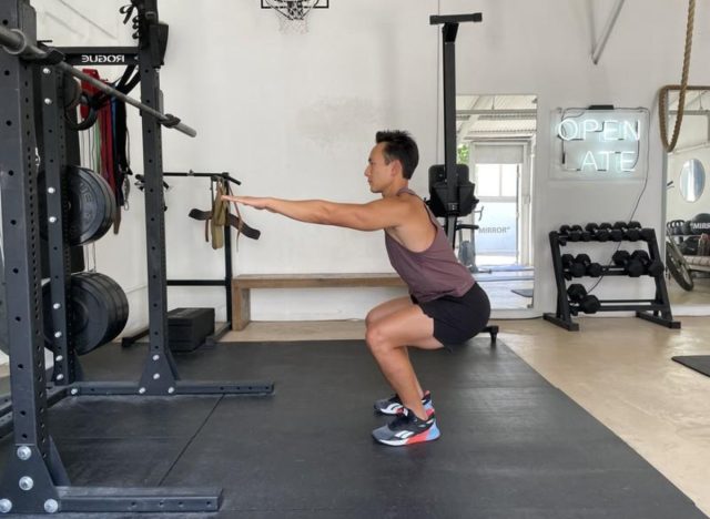 bodyweight squat exercise to reverse aging after 50