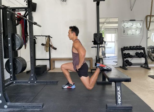 Bulgarian split squat