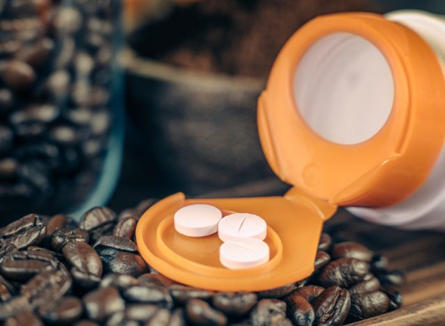 Caffeine supplement and coffee bean
