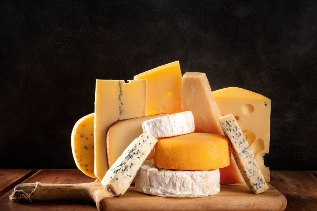 cheese assortment