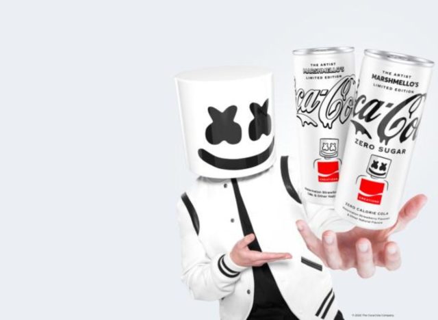 Marshmello Releases New Collab with Coca-Cola