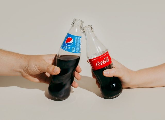 coke and pepsi