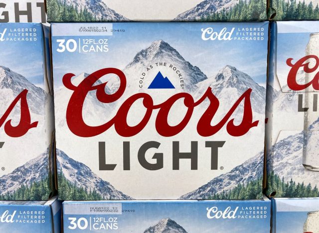 coors light boxes