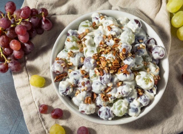 creamy grape salad