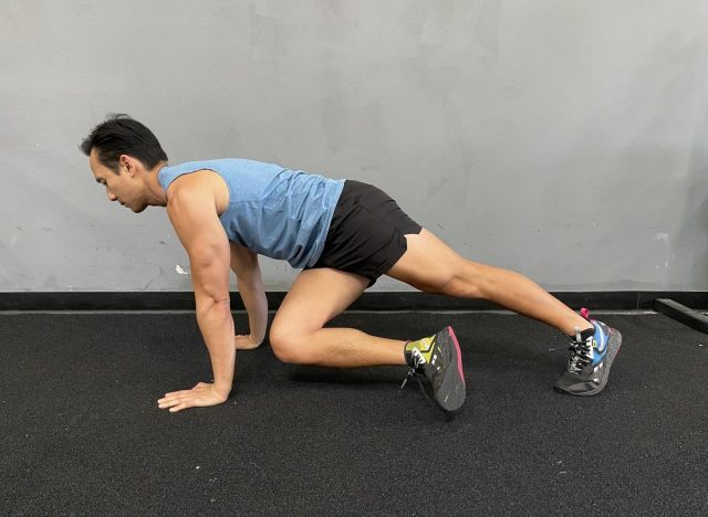 mountain climber exercise to speed up your metabolism after 50