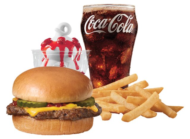 dairy queen original cheeseburger meal deal