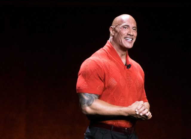 The Rock at CinemaCon 2022
