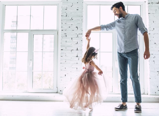 father daughter dance ballerina