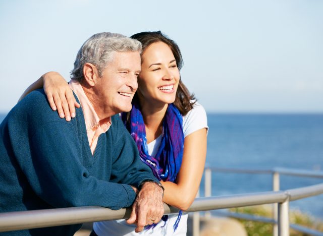 older father with older daughter, Father's Day quotes