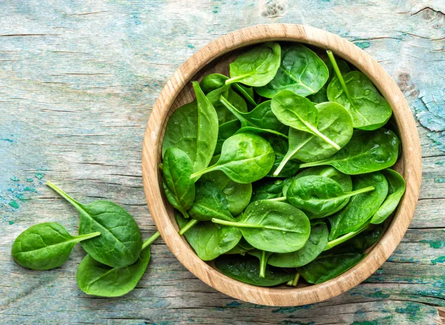 leafy green vegetable for inflammation