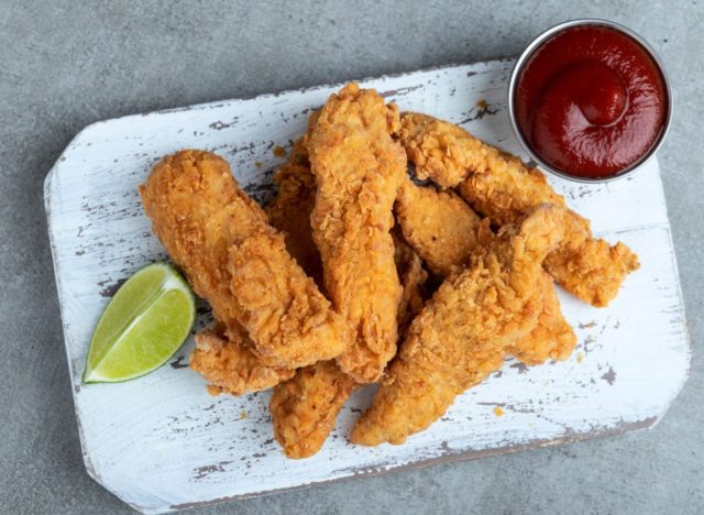 fried chicken strips