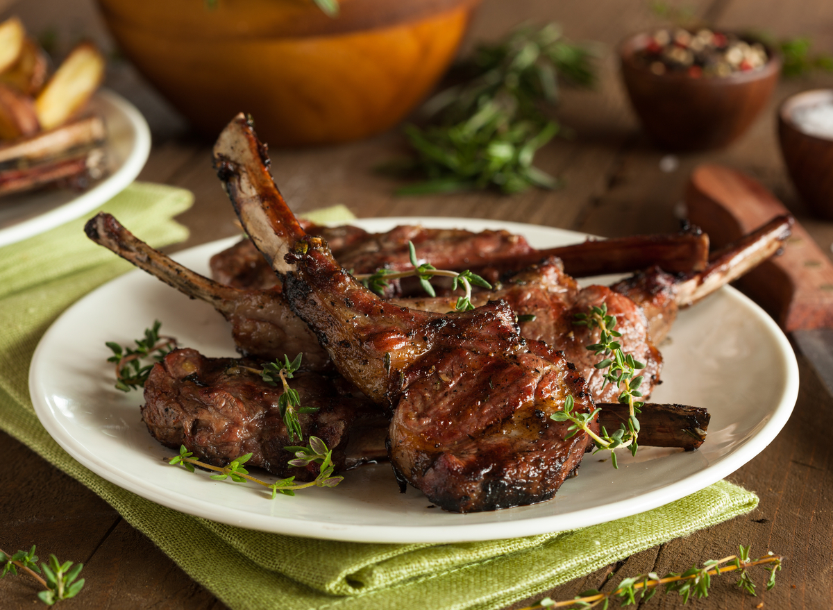 grilled lamb chops